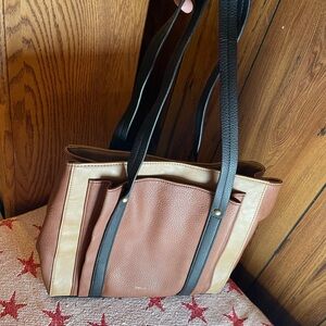 Relic Brown and Tan Tote Bag GUC